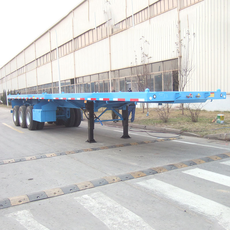 Container transport flatbed trailer  for Sale in Zambia