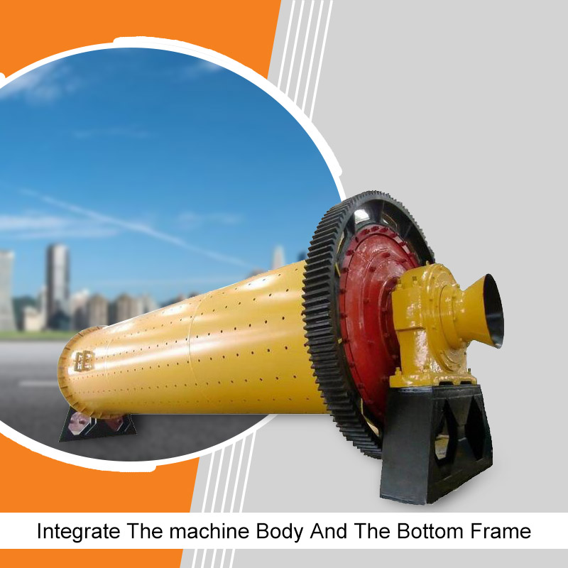 Straight Barrel Energy-saving Overflow Ball Mill